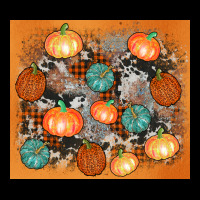 Cowhide Pumpkin Zipper Hoodie | Teevron