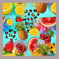 Fruits Tie Dye Seamless Pattern Vintage Hoodie | Teevron