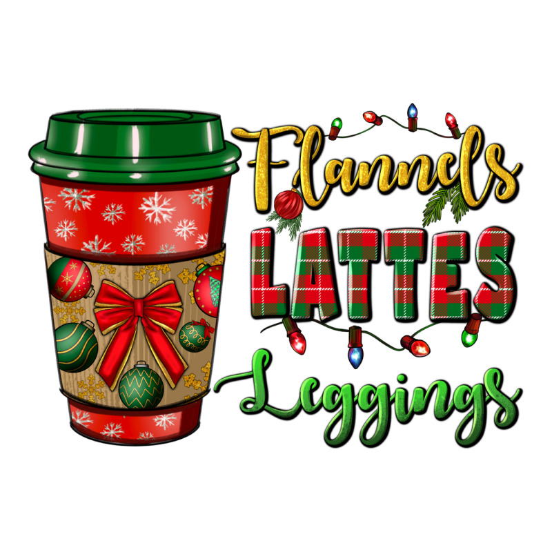 Flannels Lattes Leggings Long Sleeve Tee by BundleAndBundleShop | Teevron