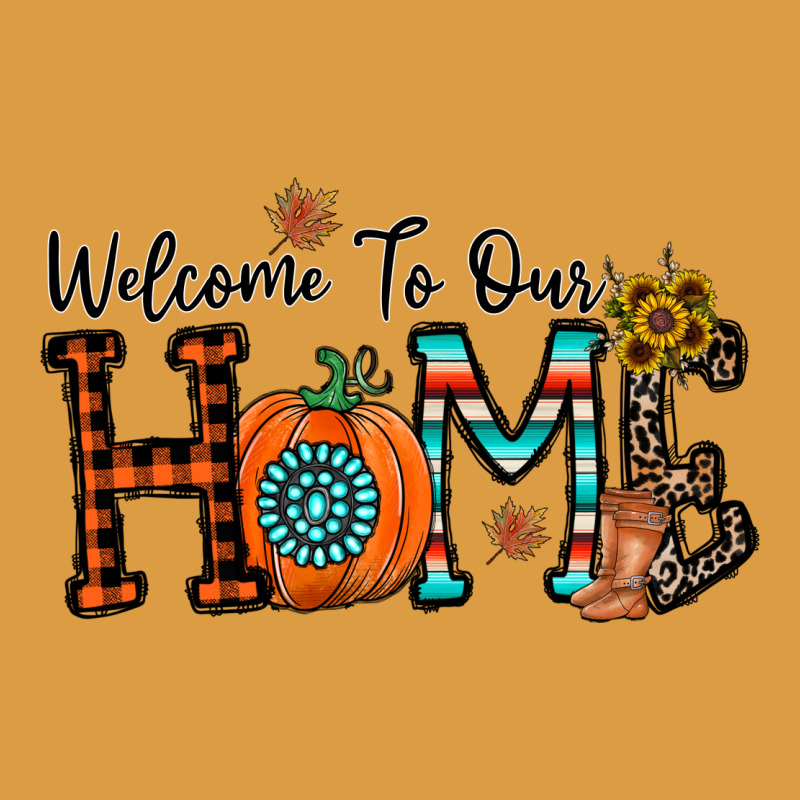 Welcome To Our Home Urban Heavy Tee by CowhideDigitalArt | Teevron