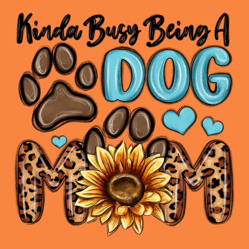 Kinda Busy Being A Dog Mom Premium Sweatshirt by MaliasSmallBusiness | Teevron