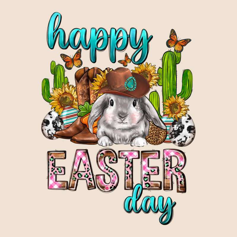 Happy Easter Day Rodeo Urban Heavy Tee by Neo Western | Teevron