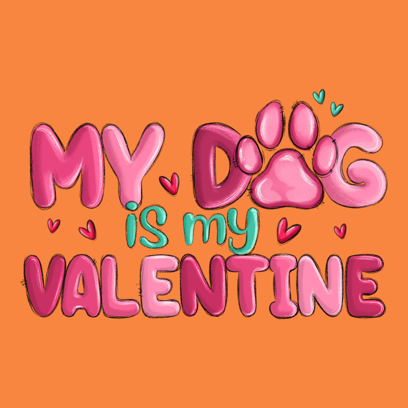 My Dog Is My Valentine Premium Sweatshirt by MaliasSmallBusiness | Teevron