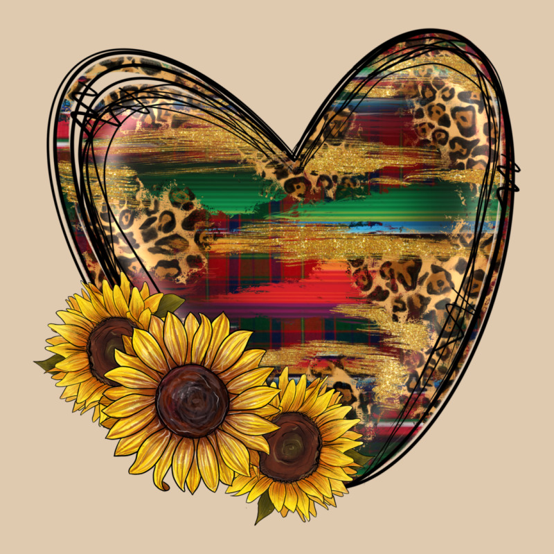 Western Sunflowers Heart Heavyweight Sweatshirt by RanaPortraitStore | Teevron
