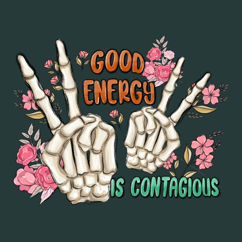 Good Energy Is Contagious Premium Sweatshirt by MaliasSmallBusiness | Teevron