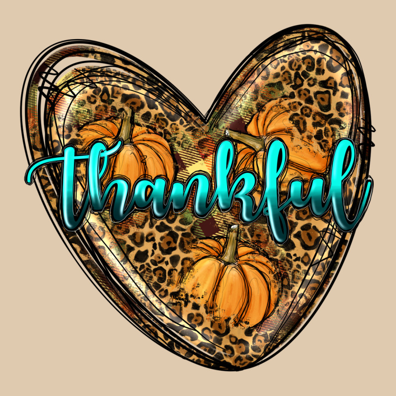Thankful Pumpkin Heart Heavyweight Sweatshirt by RanaPortraitStore | Teevron
