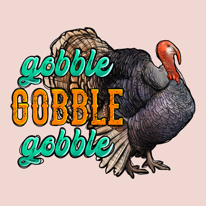 Thanksgiving Turkey Gobble Gobble Premium Sweatshirt by NancyCooperArtShop | Teevron