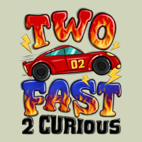 Two Fast Two Curious Boys Birthday Racing Car Heavyweight Hoodie | Teevron