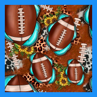 Football Leopard Gemstone Sunflower Seamless Pattern Classic Tee | Teevron