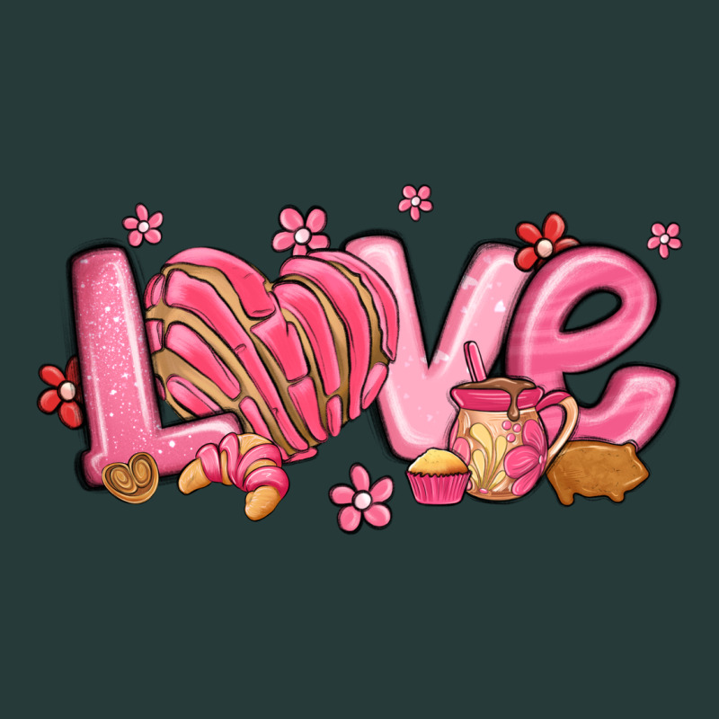 Love Mexican Conchas Valentines Day Premium Sweatshirt by MaliasSmallBusiness | Teevron