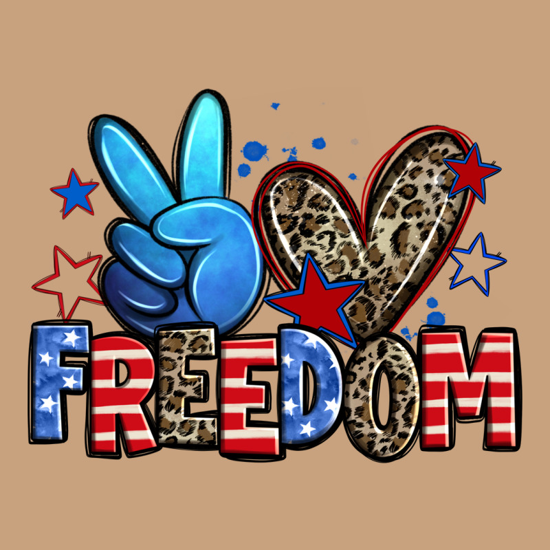 Peace Love Freedom Vintage Tee by Zillion Design Studio | Teevron