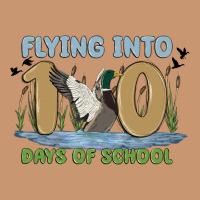 Flying Into 100 Days Of School Heavyweight Hoodie | Teevron