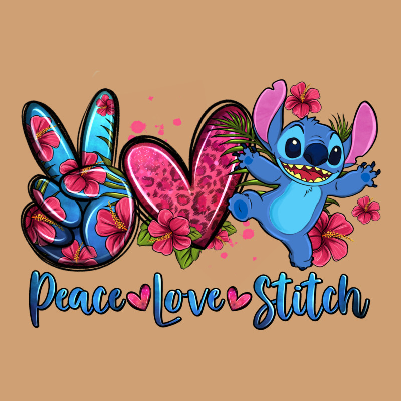 Peace Love Stitch Vintage Tee by Zillion Design Studio | Teevron