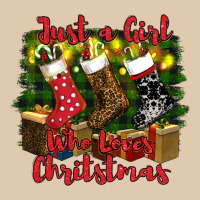 Just A Girl Who Loves Christmas Heavyweight Sweatshirt | Teevron