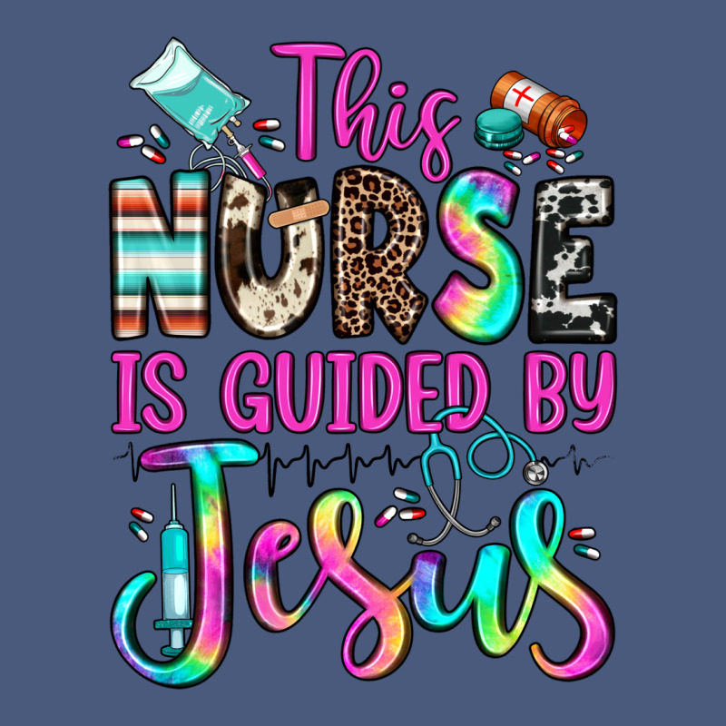 This Nurse Is Guided By Jesus Vintage Hoodie by JahusDesignShop | Teevron