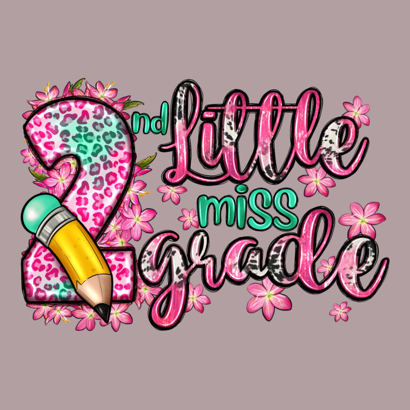 Little Miss 2nd Grade Vintage Hoodie by Zillion Design Studio | Teevron