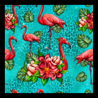 Flamingo Seamless Pattern Urban Heavy Tee | Teevron