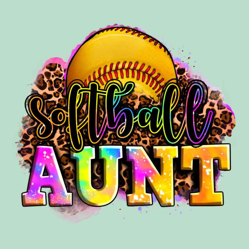 Softball Aunt Premium Hoodie by LillyAllenDesigns | Teevron
