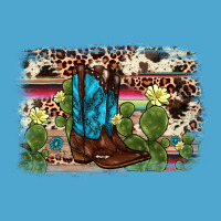 Cactus Boot Background Premium Hoodie | Teevron