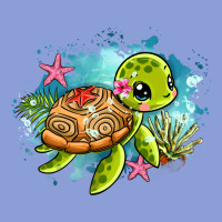 Ocean With Turtle Long Sleeve Tee | Teevron