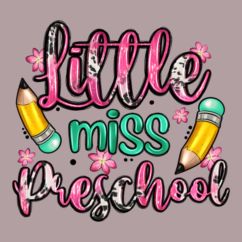 Little Miss Preschool Vintage Hoodie by Zillion Design Studio | Teevron