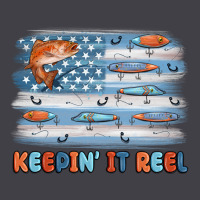Fishing Lure Flag Keepin' It Reel Heavyweight Hoodie | Teevron