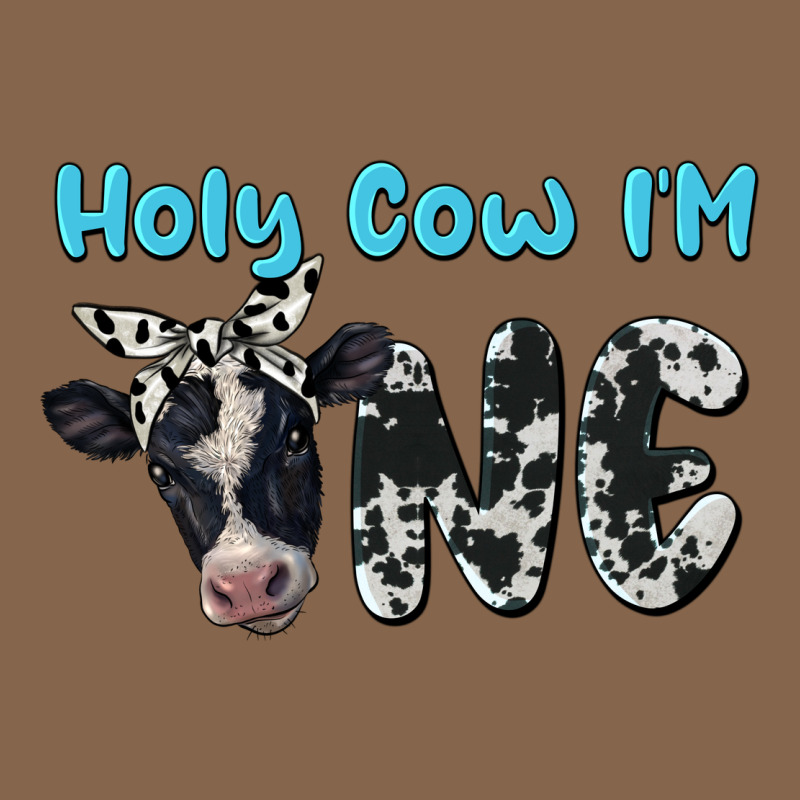 Holy Cow I'm One Premium Tee by BarkalooDesign | Teevron