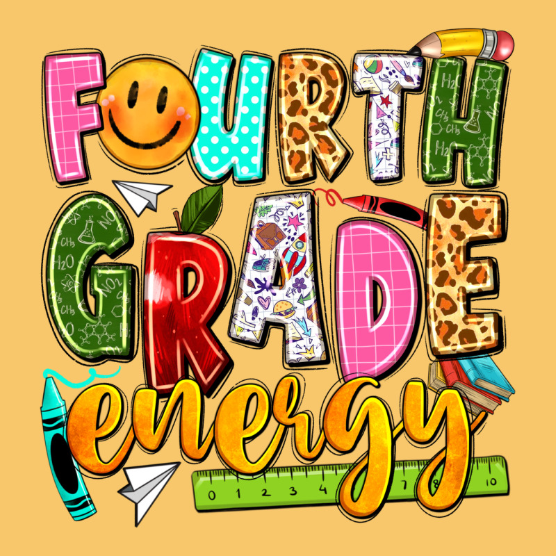 Fourth Grade Energy Vintage Hoodie by texasbilliewilder | Teevron