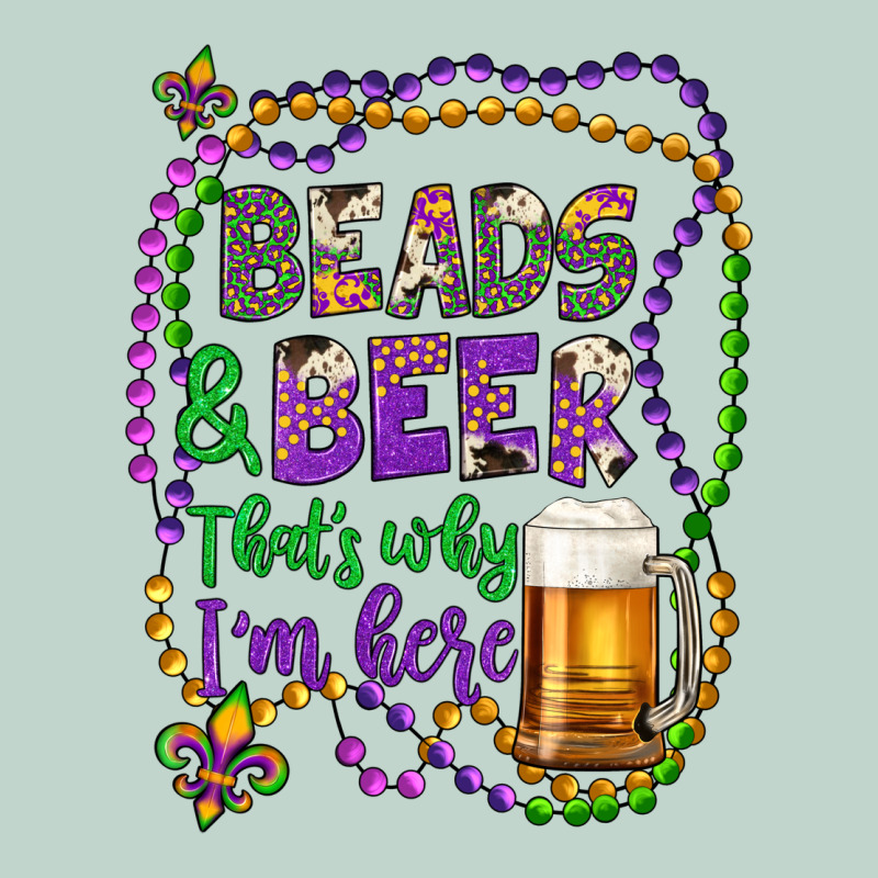 Beads & Beer That's Why I'm Here Zipper Hoodie by Artiststas | Teevron