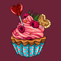 Valentines Day Cupcake Long Sleeve Tee | Teevron