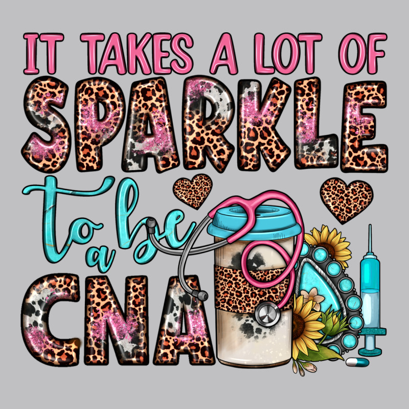 It Takes A Lot Of Sparkle To Be A Cna Long Sleeve Tee by JahusDesignShop | Teevron