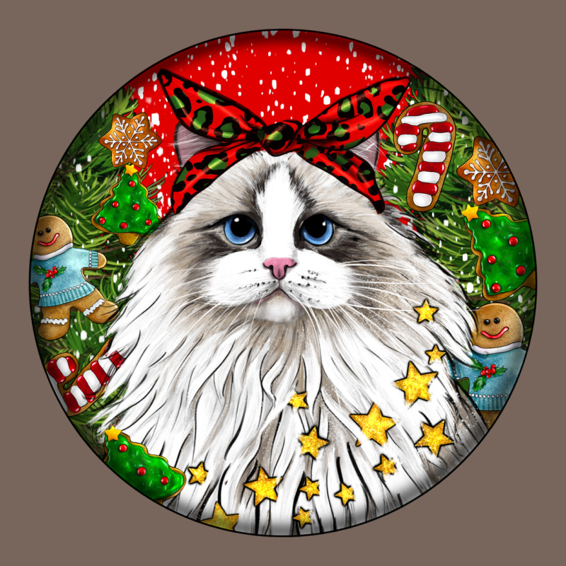 Christmas Ragdoll  Cat Premium Hoodie by LillyAllenDesigns | Teevron