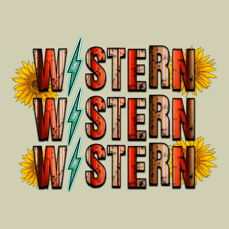 Western Sunflower Heavy Core Tee by RacoonDesign | Teevron