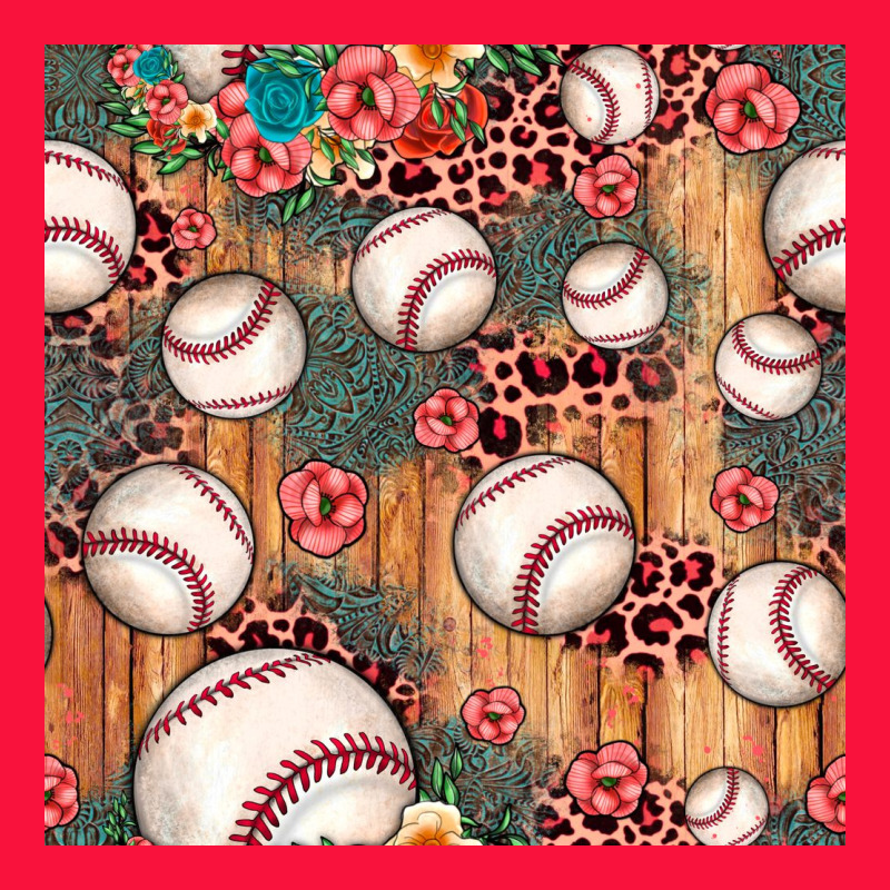 Baseball Leopard Seamless Pattern Classic Tee by JahusDesignShop | Teevron