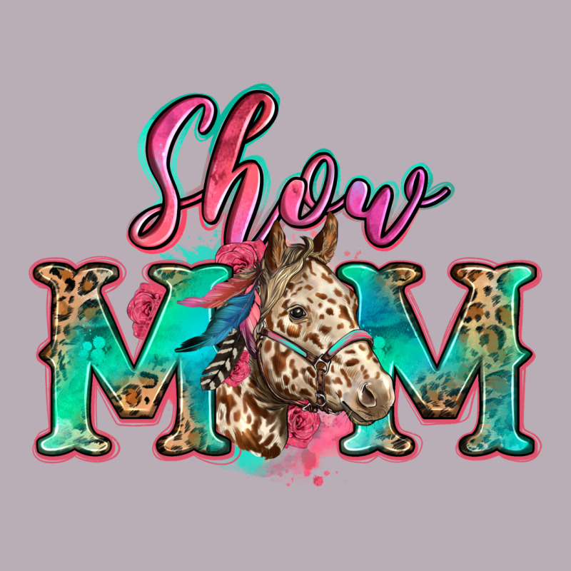 Show Mom Horse Vintage Tee by Zillion Design Studio | Teevron