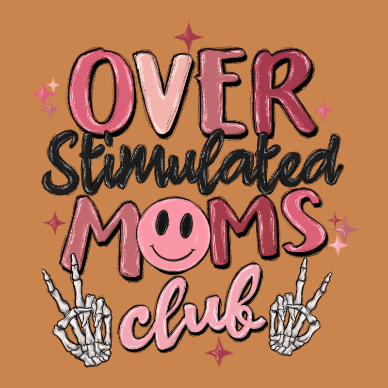 Over Stimulated Moms Club Heavyweight Hoodie by MaliasSmallBusiness | Teevron