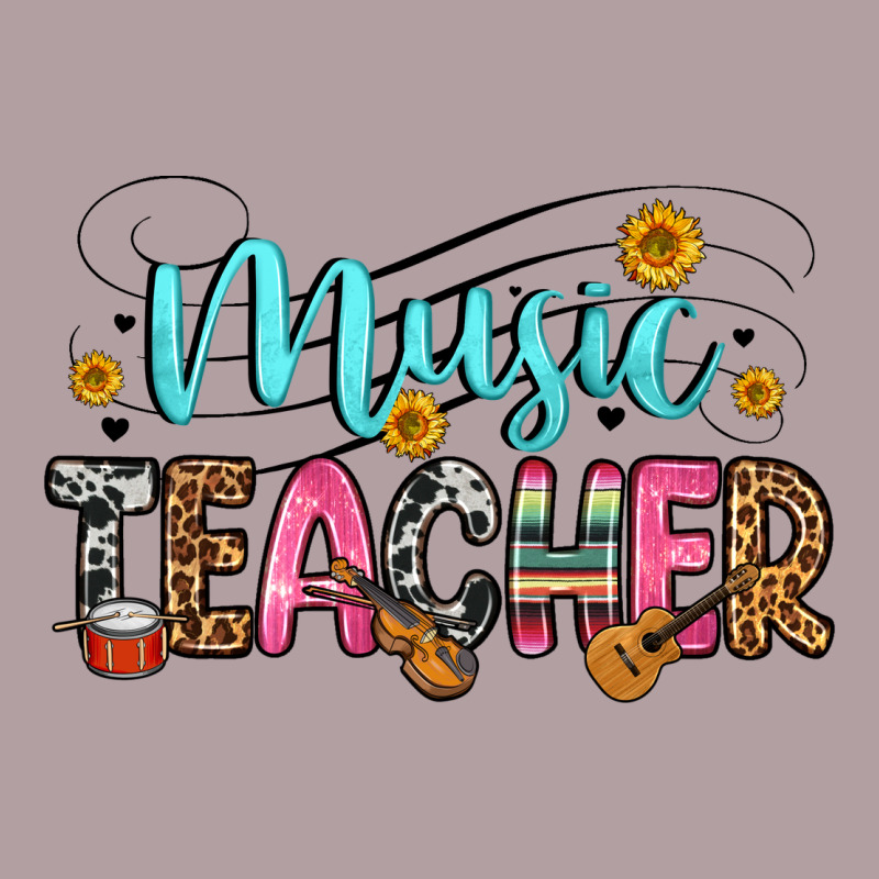 Music Teacher Vintage Hoodie by Zillion Design Studio | Teevron