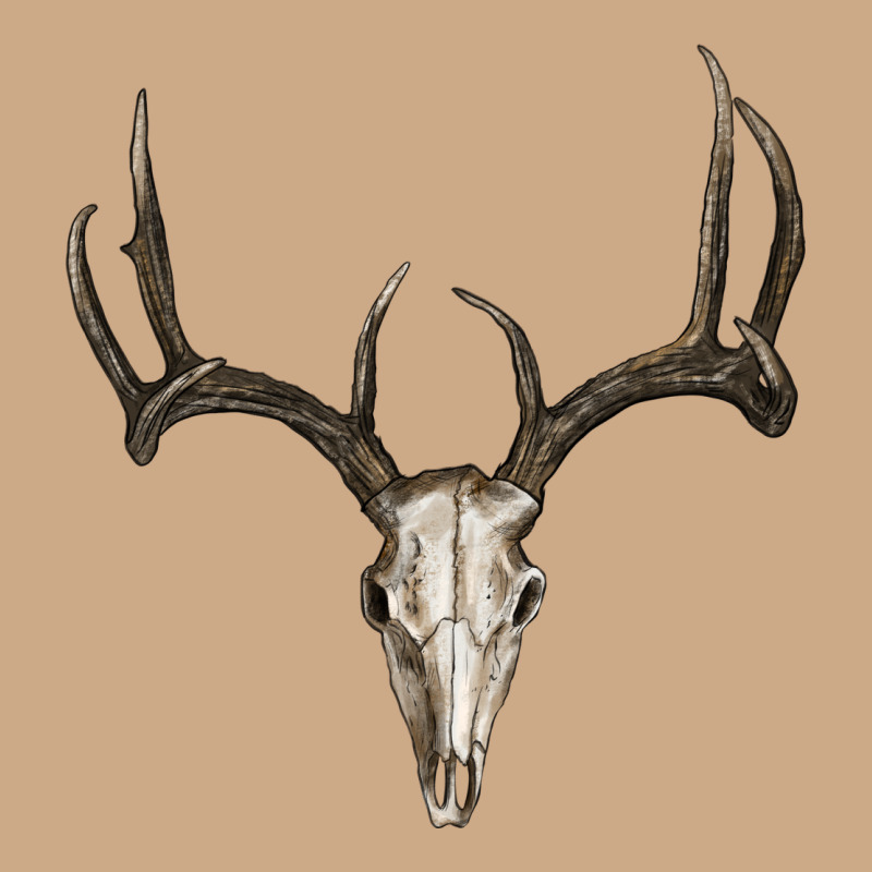 Deer Skull Vintage Hoodie by RanaPortraitStore | Teevron