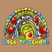 Hello Back To School Rainbow Vintage Hoodie | Teevron