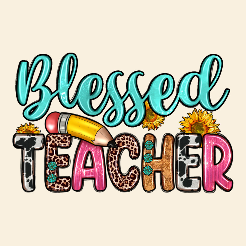 Blessed Teacher Vintage Hoodie by Zillion Design Studio | Teevron