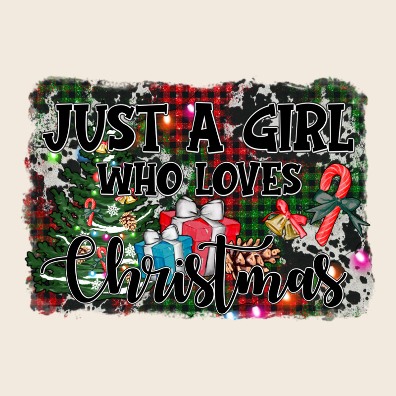 Just A Girl Who Loves Christmas Zipper Hoodie by AdoDesignShop | Teevron