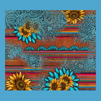 Sunflower Gemstone Serape Tumbler Premium Hoodie | Teevron