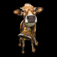 Heifer Cow With Cow Bell Heavyweight Sweatshirt | Teevron