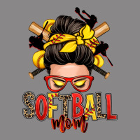 Softball Mom Messy Bun Vintage Tee | Teevron