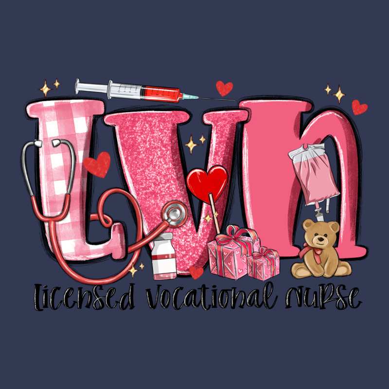 Lvn Licensed Vocational Nurse Valentine's Day Heavyweight Hoodie by MaliasSmallBusiness | Teevron