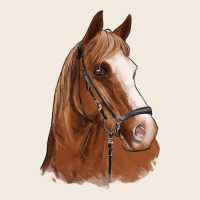 Horse Portrait Zipper Hoodie | Teevron