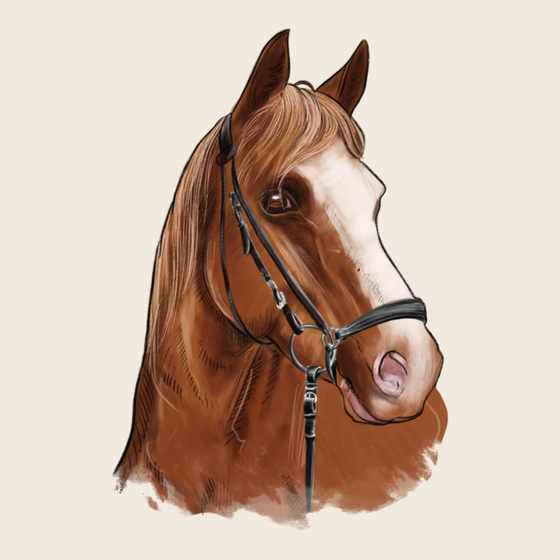 Horse Portrait Zipper Hoodie by Artiststas | Teevron