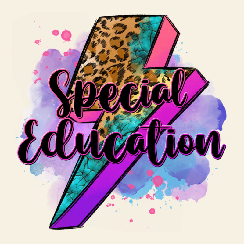 Special Eduation Teacher Lightning Bolt Vintage Tee by Zillion Design Studio | Teevron