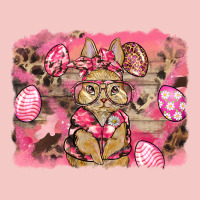Pink Camouflage Bunny Background Urban Heavy Tee | Teevron