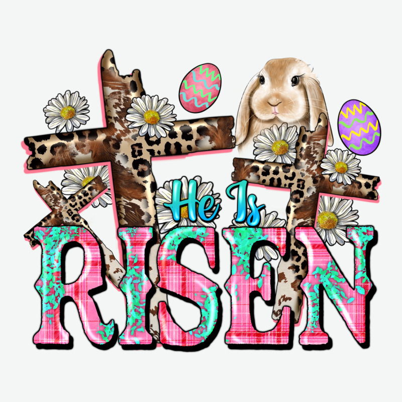 He Is Risen Easter Day Urban Heavy Tee by CowGirlArtShop | Teevron